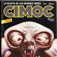 Cómics: CIMOC, 41 - NORMA EDITORIAL, 07/1984 | MELVIN, EL PRIMER E.T. - BLÁZQUEZ VERSUS SPIELBERG: