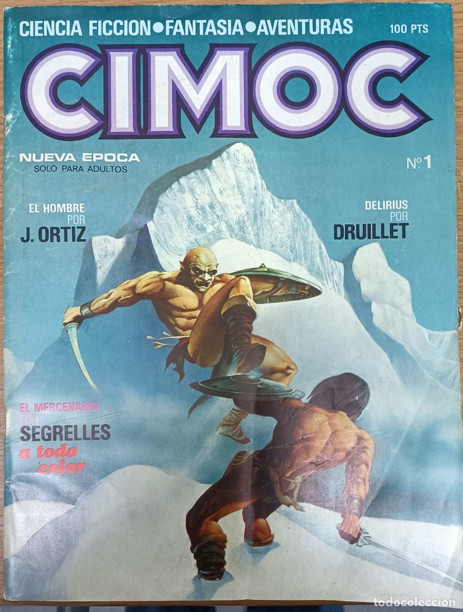 C&oacute;mics: LOTE CIMOC. N&uacute;meros 1 al 39 y 41 al 72. Y 3 almanaques - Foto 1