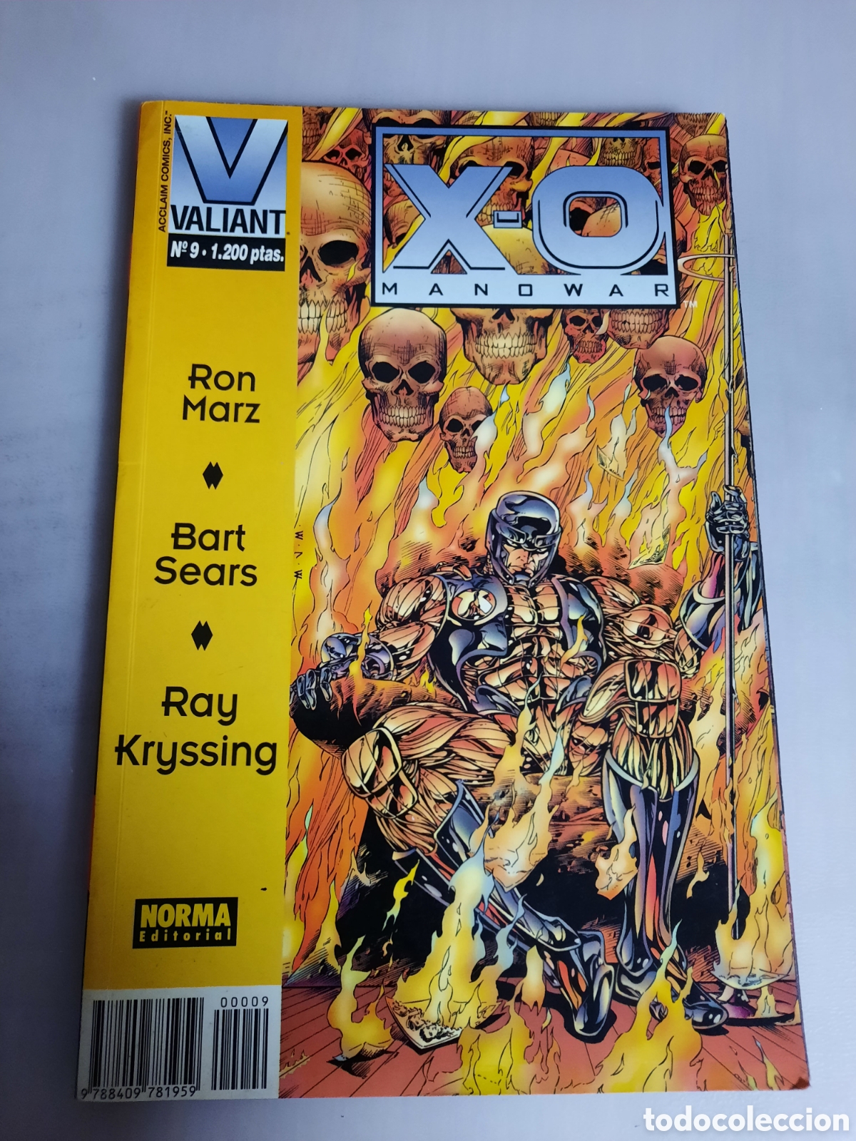 C&oacute;mics: X-0 MANOWAR N&deg;9 ED. NORMA - Foto 1