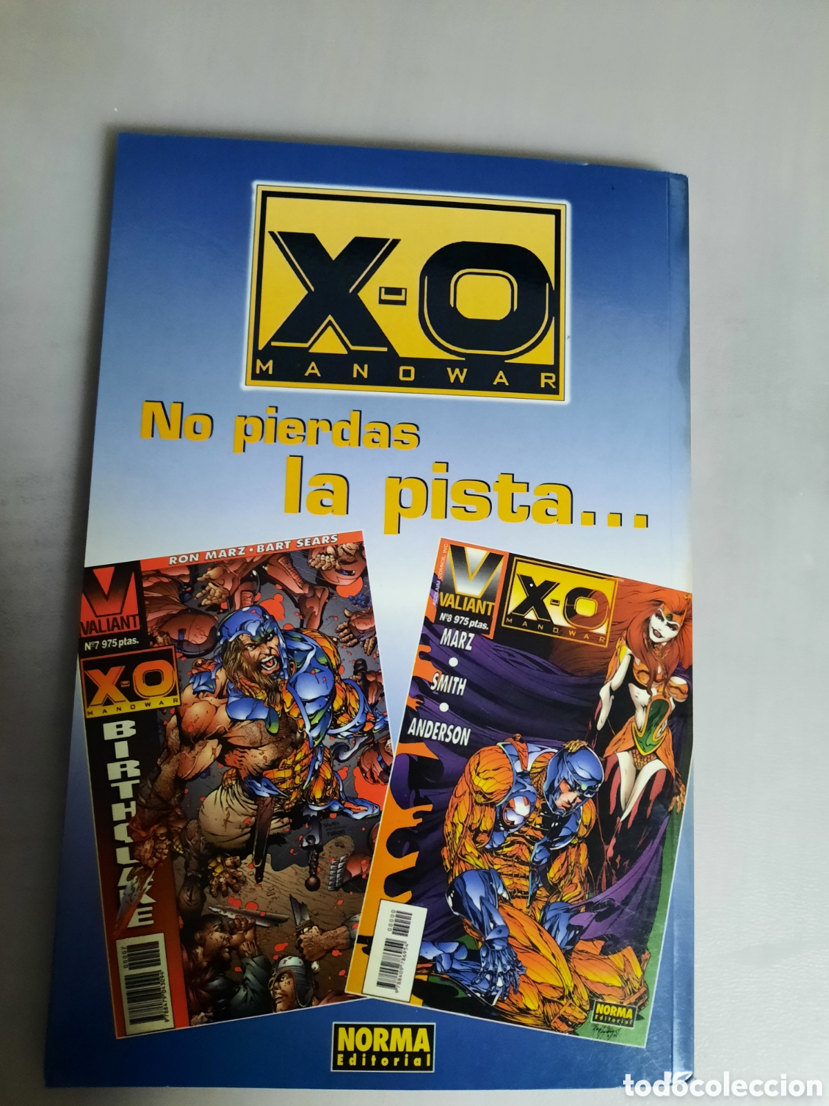 C&oacute;mics: X-0 MANOWAR N&deg;9 ED. NORMA - Foto 2