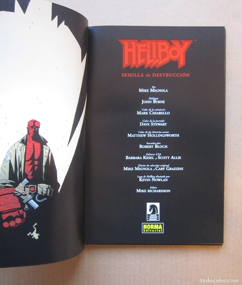 C&oacute;mics: MIGNOLA-HELLBOY-SEMILLA DE DESTRUCCI&Oacute;N-NORMA 2011 - Foto 5