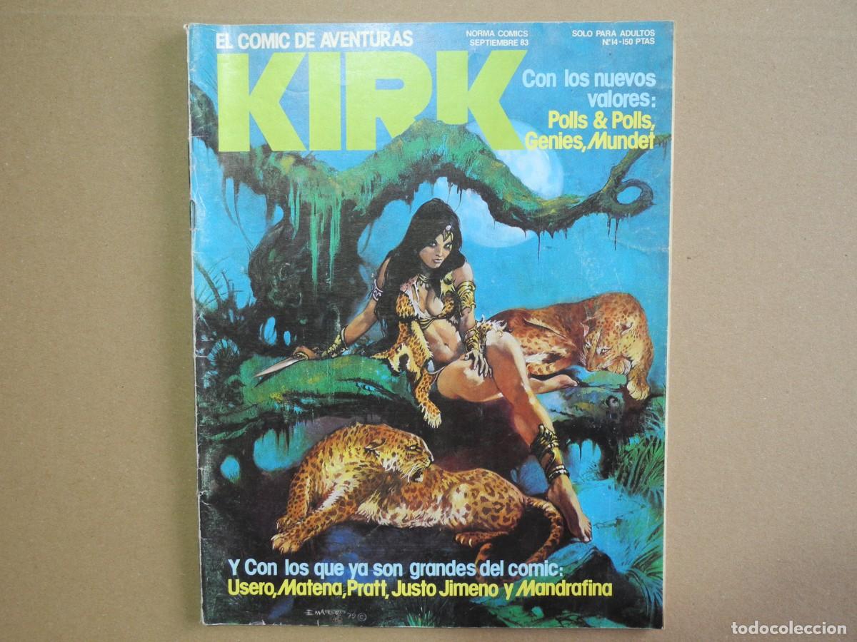 C&oacute;mics: Kirk n. 14. El c&oacute;mic de aventuras. Ed. Norma - Foto 1