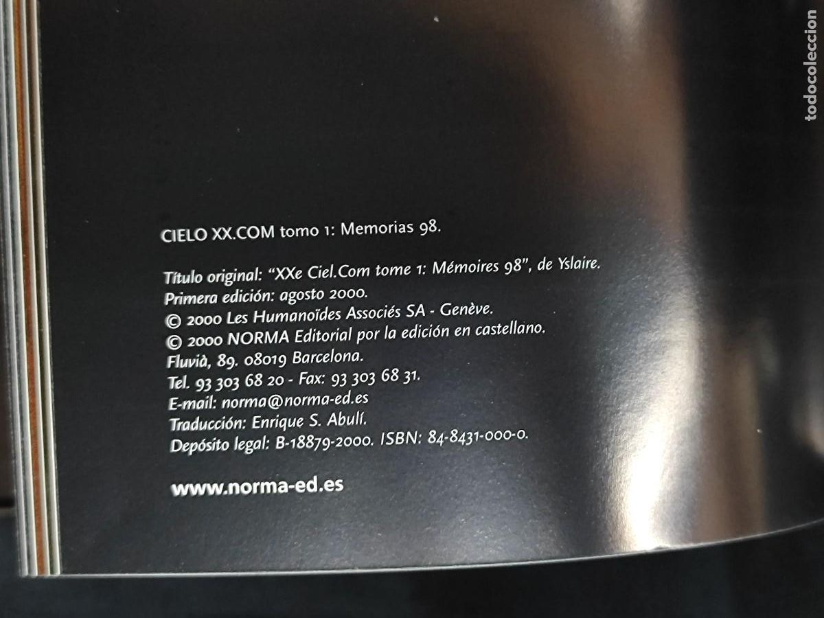 C&oacute;mics: CIELO XX.COM - YSLAIRE - NORMA - - Foto 4