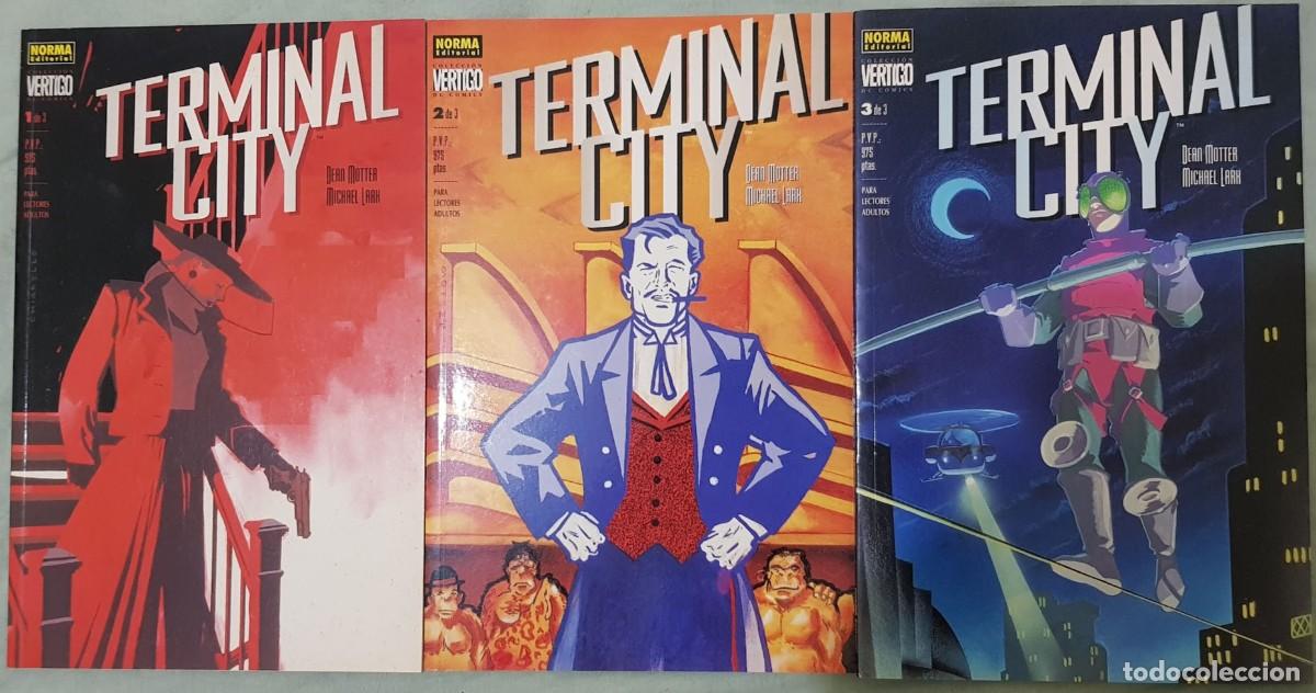C&oacute;mics: TERMINAL CITY 1 A 3 (COMPLETA). VERTIGO. PRESTIGIOS NORMA - Foto 1