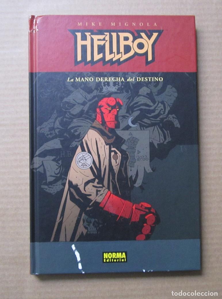 C&oacute;mics: MIGNOLA-HELLBOY-LA MANO DERECHA DEL DESTINO-NORMA 2004 - Foto 1