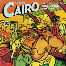 Cómics: CAIRO Nº 62, NORMA EDITORIAL 1989, BUEN ESTADO