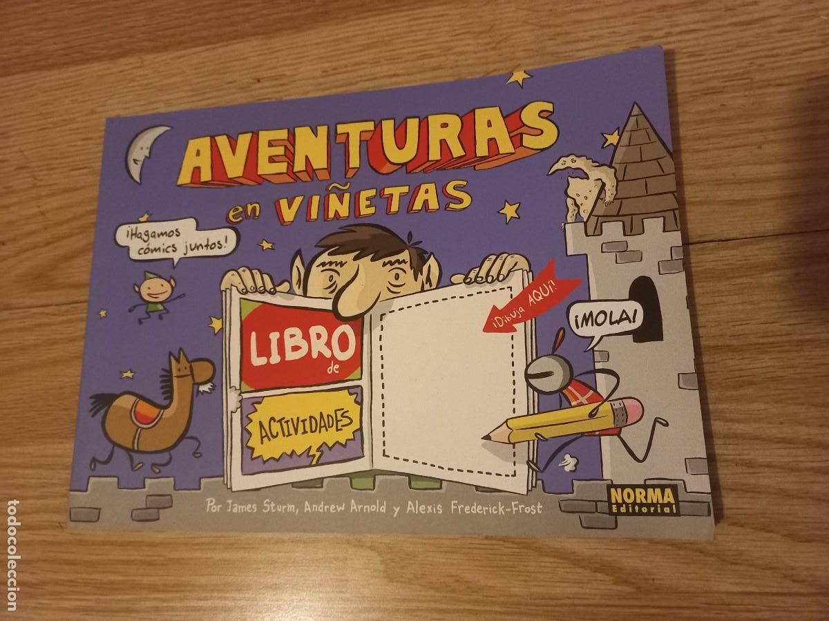 C&oacute;mics: AVENTURAS EN VI&Ntilde;ETAS DE NORMA EDITORIAL, LIBRO DE ACTIVIDADES - Foto 1