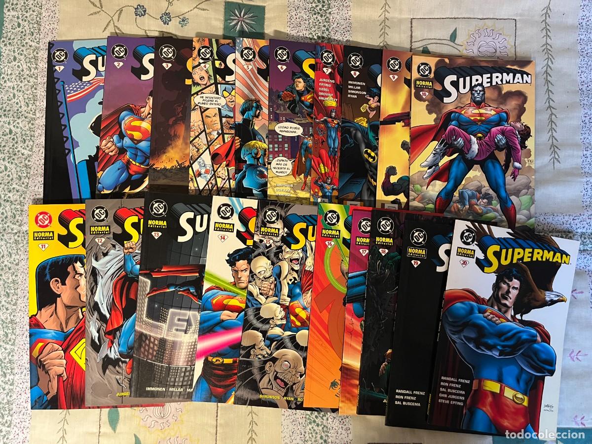 C&oacute;mics: SUPERMAN - COLECCI&Oacute;N COMPLETA 20 TOMOS - EDITORIAL NORMA - Foto 1