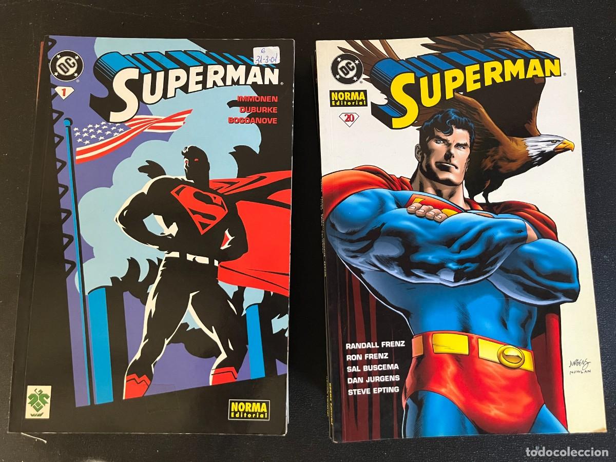 C&oacute;mics: SUPERMAN - COLECCI&Oacute;N COMPLETA 20 TOMOS - EDITORIAL NORMA - Foto 2