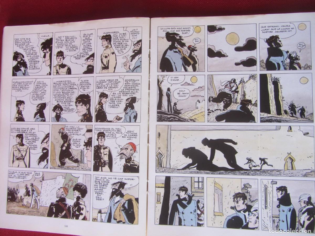 C&oacute;mics: LA CASA DAURADA DE SAMARKANDA. HUGO PRATT. ED NORMA. 1992 - Foto 6