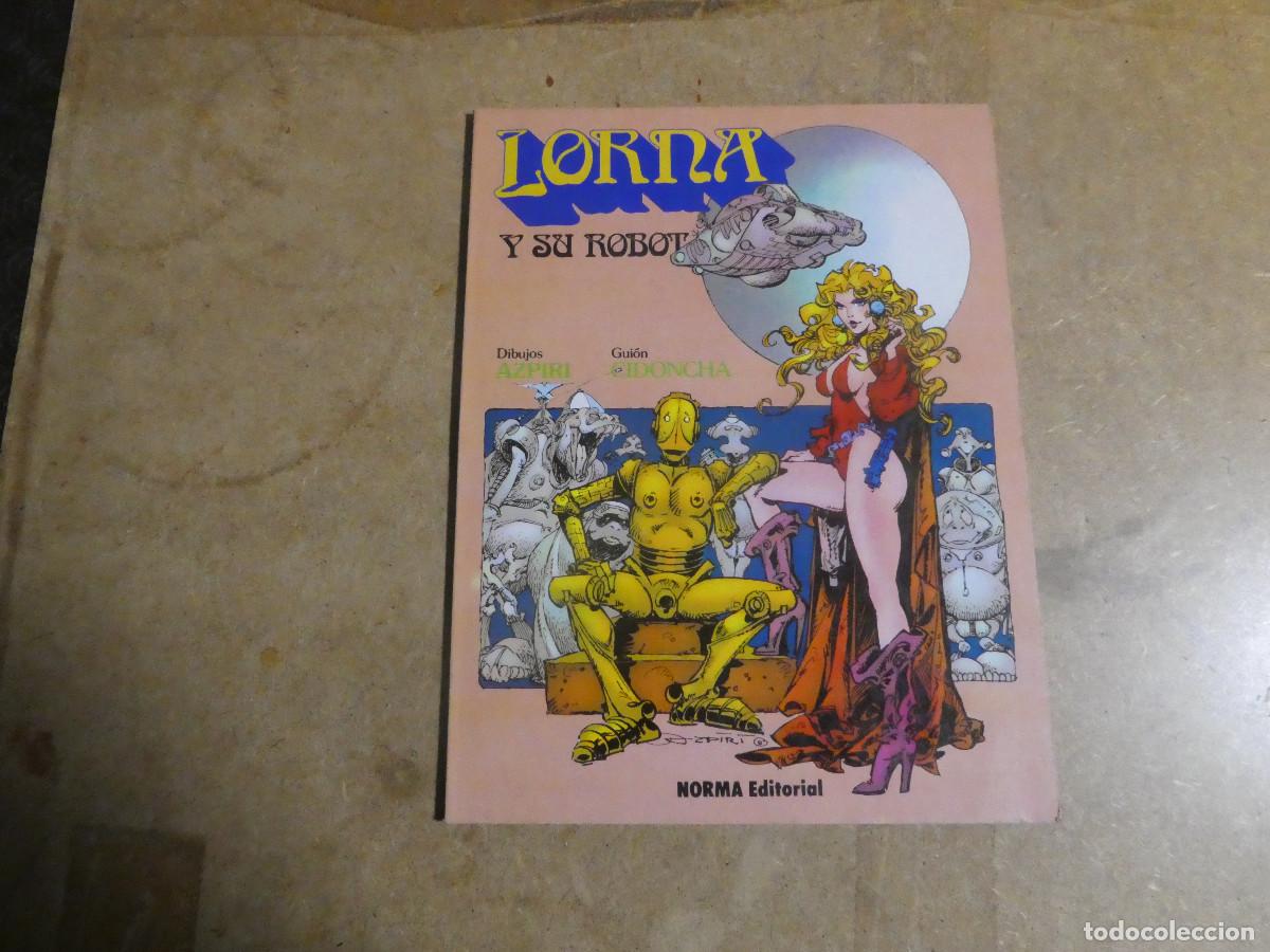 C&oacute;mics: Lorna y su robot de Azpiri y Cidoncha, Norma editorial - Foto 1