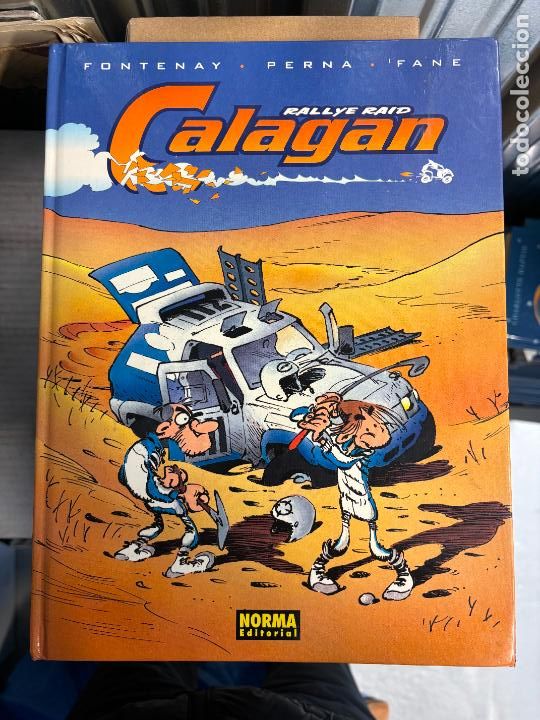 C&oacute;mics: RALLYE RAID CALAGAN, NORMA, 2.002 TAPA DURA - Foto 1