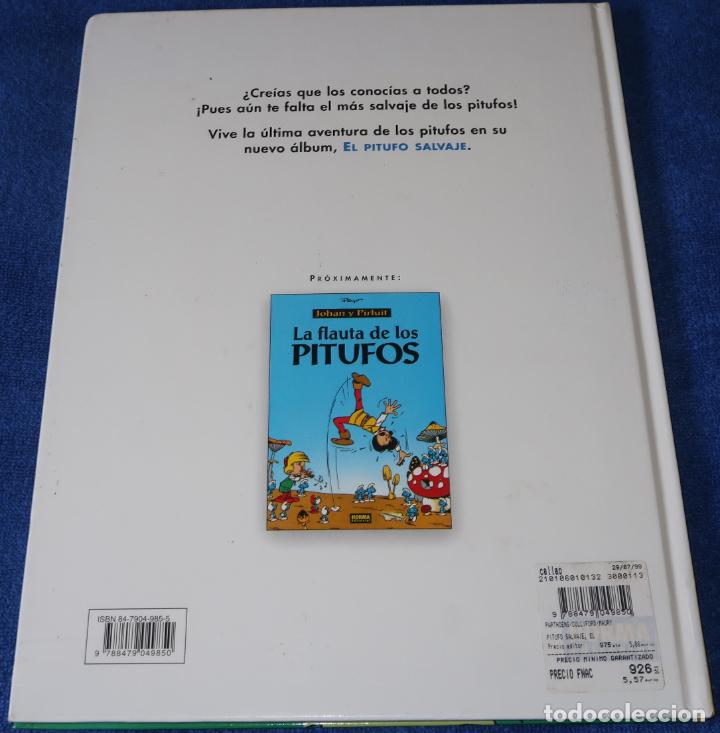 C&oacute;mics: El pitufo salvaje - Peyo - Norma Editorial (1999) - Foto 4