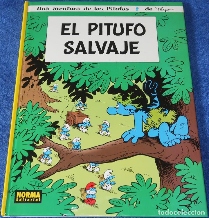 C&oacute;mics: El pitufo salvaje - Peyo - Norma Editorial (1999) - Foto 1