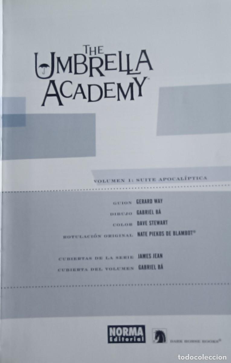 C&oacute;mics: The UMBRELA ACADEMY. Tomos 1 y 2 - Foto 3