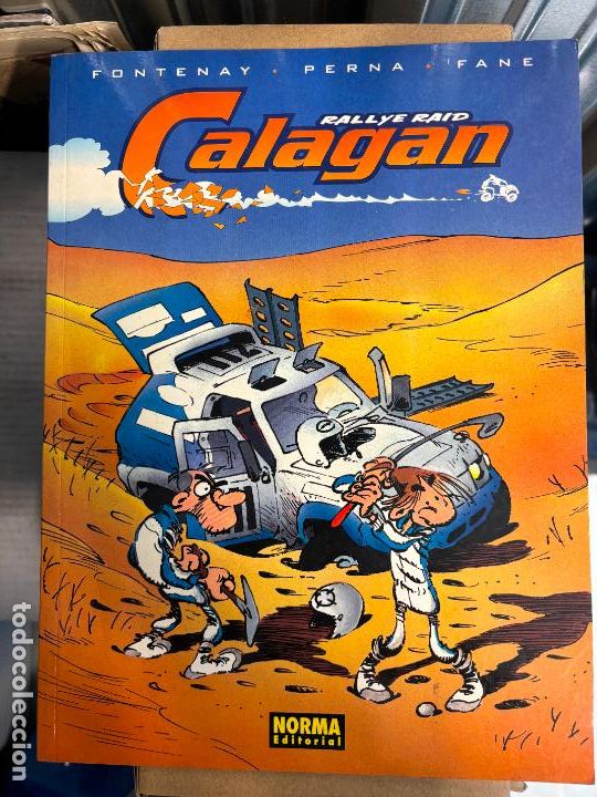 C&oacute;mics: RALLYE RAID CALAGAN, NORMA, 2.002. TAPA BLANDA - Foto 1