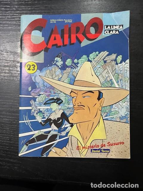 C&oacute;mics: CAIRO. ABRIL, 1984. N&ordm; 23.- LA LINEA CLARA. NORMA COMICS - Foto 1