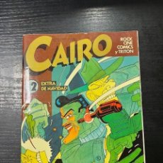 Cómics: CAIRO. ENERO, 1983. Nº 12.- EXTRA DE NAVIDAD. ROCK CINE COMICS Y TRITON. NORMA COMICS