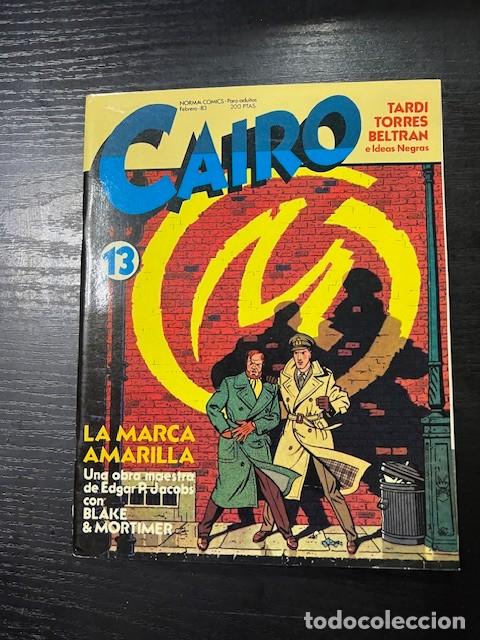 C&oacute;mics: CAIRO. FEBRERO, 1983. N&ordm; 13.- LA MARCA AMARILLA. NORMA COMICS - Foto 1