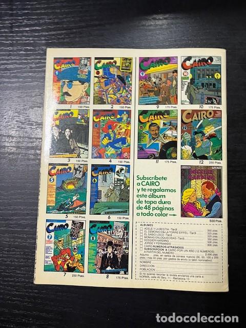 C&oacute;mics: CAIRO. FEBRERO, 1983. N&ordm; 13.- LA MARCA AMARILLA. NORMA COMICS - Foto 4