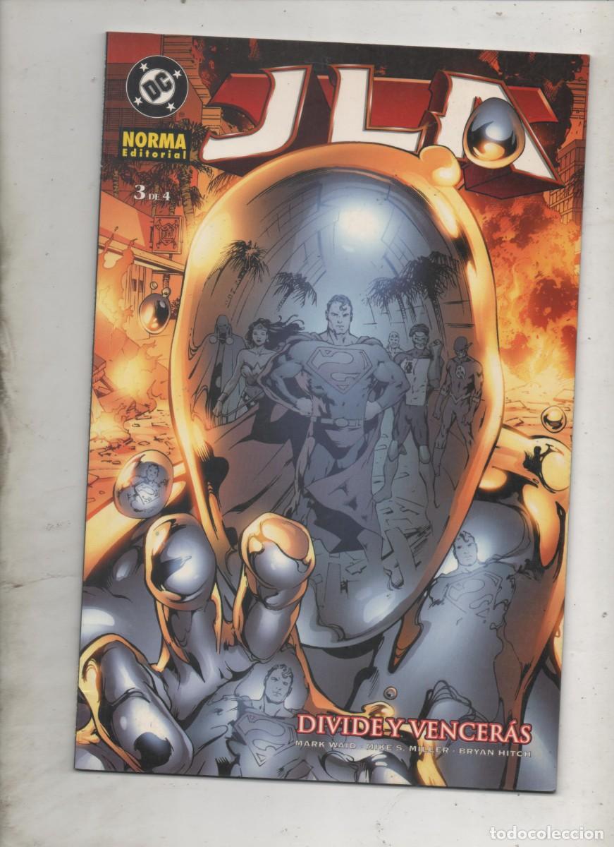 C&oacute;mics: JLA . DIVIDE Y VENCERAS .BRIAN HITCH N&ordm; 3 DE 4 - NORMA -E4 - Foto 1