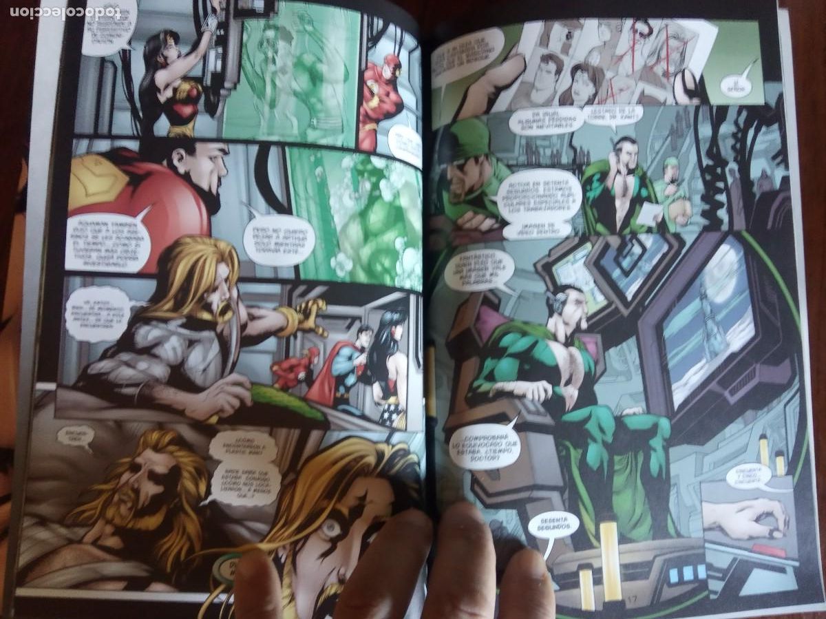C&oacute;mics: JLA LA TORRE DE BABEL - COLECCI&Oacute;N COMPLETA 2 TOMOS - NORMA EDITORIAL.2002 - Foto 2