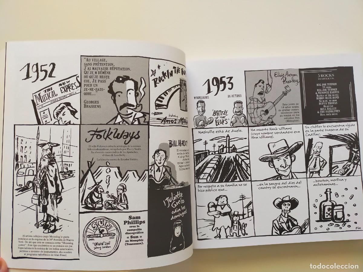 C&oacute;mics: EL PEQUE&Ntilde;O LIBRO DEL ROCK - HERVE BOURHIS - NORMA EDITORIAL 1&ordf; Edici&oacute;n 2014 - Foto 4