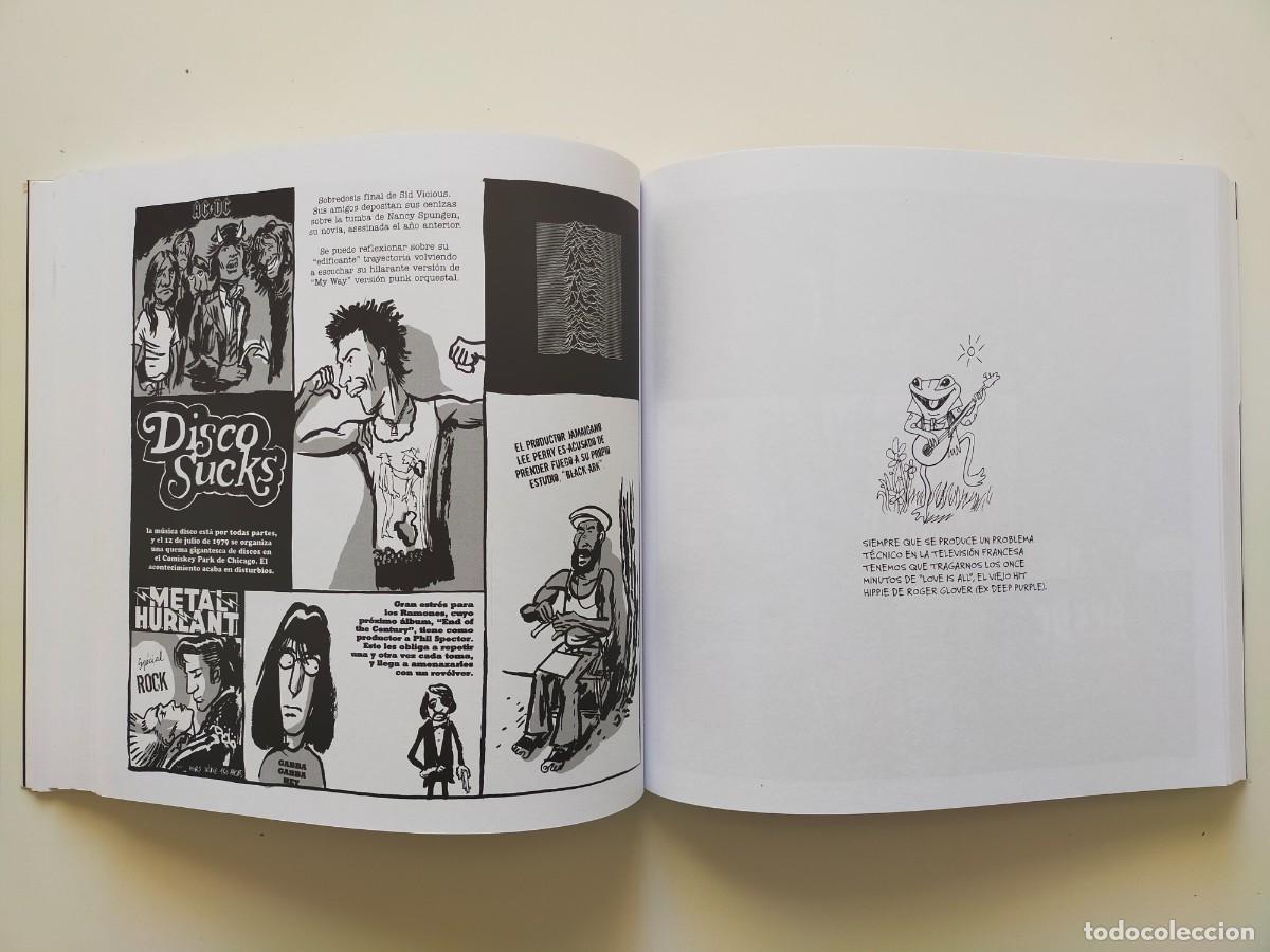 C&oacute;mics: EL PEQUE&Ntilde;O LIBRO DEL ROCK - HERVE BOURHIS - NORMA EDITORIAL 1&ordf; Edici&oacute;n 2014 - Foto 8