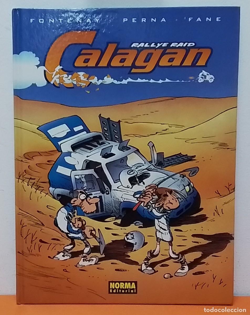 C&oacute;mics: CALAGAN RALLY RAID- Fontenay,Perna,Fane. Comic NORMA EDITORIAL. - Foto 1