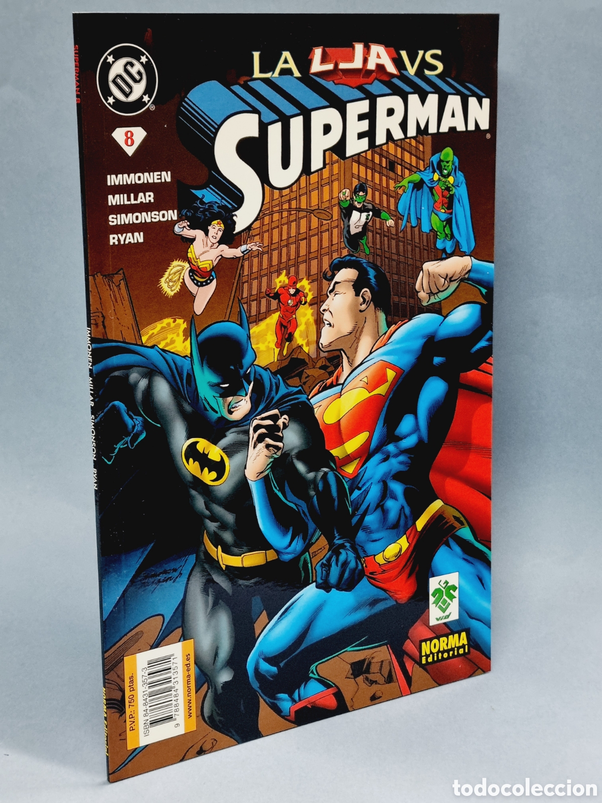 C&oacute;mics: DE KIOSCO SUPERMAN 8 NORMA 2001 DC - Foto 1