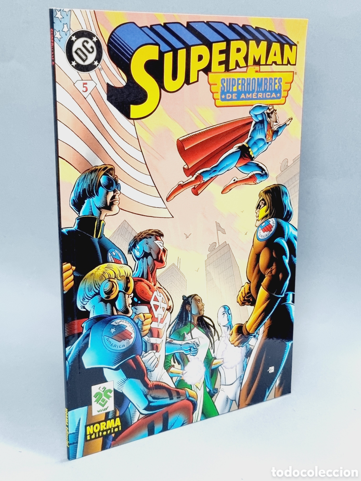 C&oacute;mics: DE KIOSCO SUPERMAN 5 NORMA 2001 DC - Foto 1