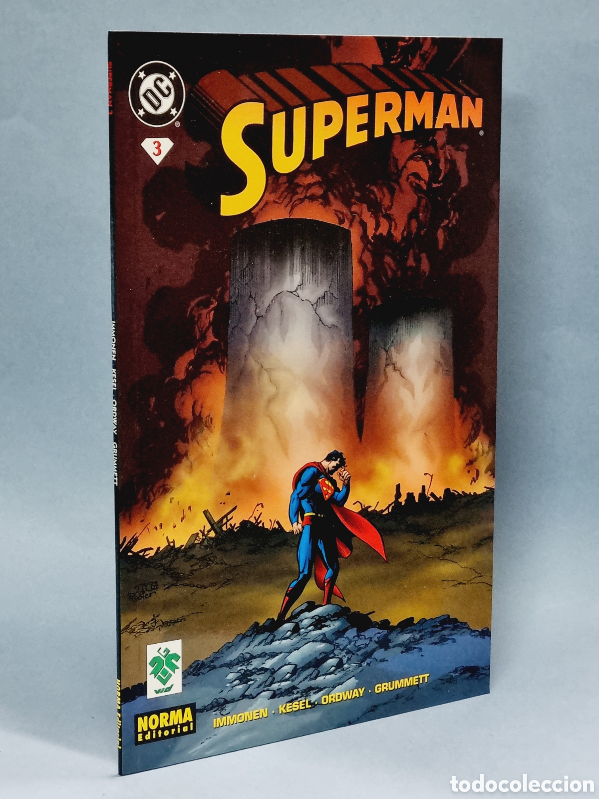 C&oacute;mics: MUY BUEN ESTADO SUPERMAN 3 NORMA 2001 DC - Foto 1