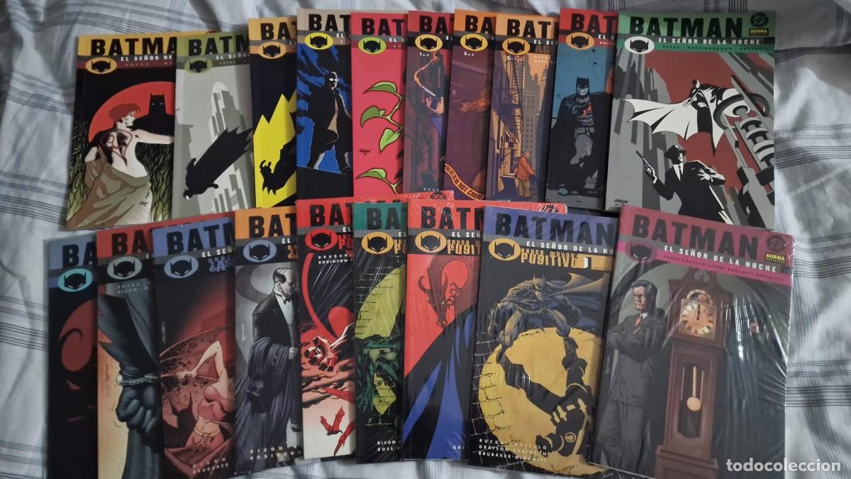 C&oacute;mics: BATMAN: EL SE&Ntilde;OR DE LA NOCHE (OBRA COMPLETA 19 TOMOS) - NORMA - Foto 1