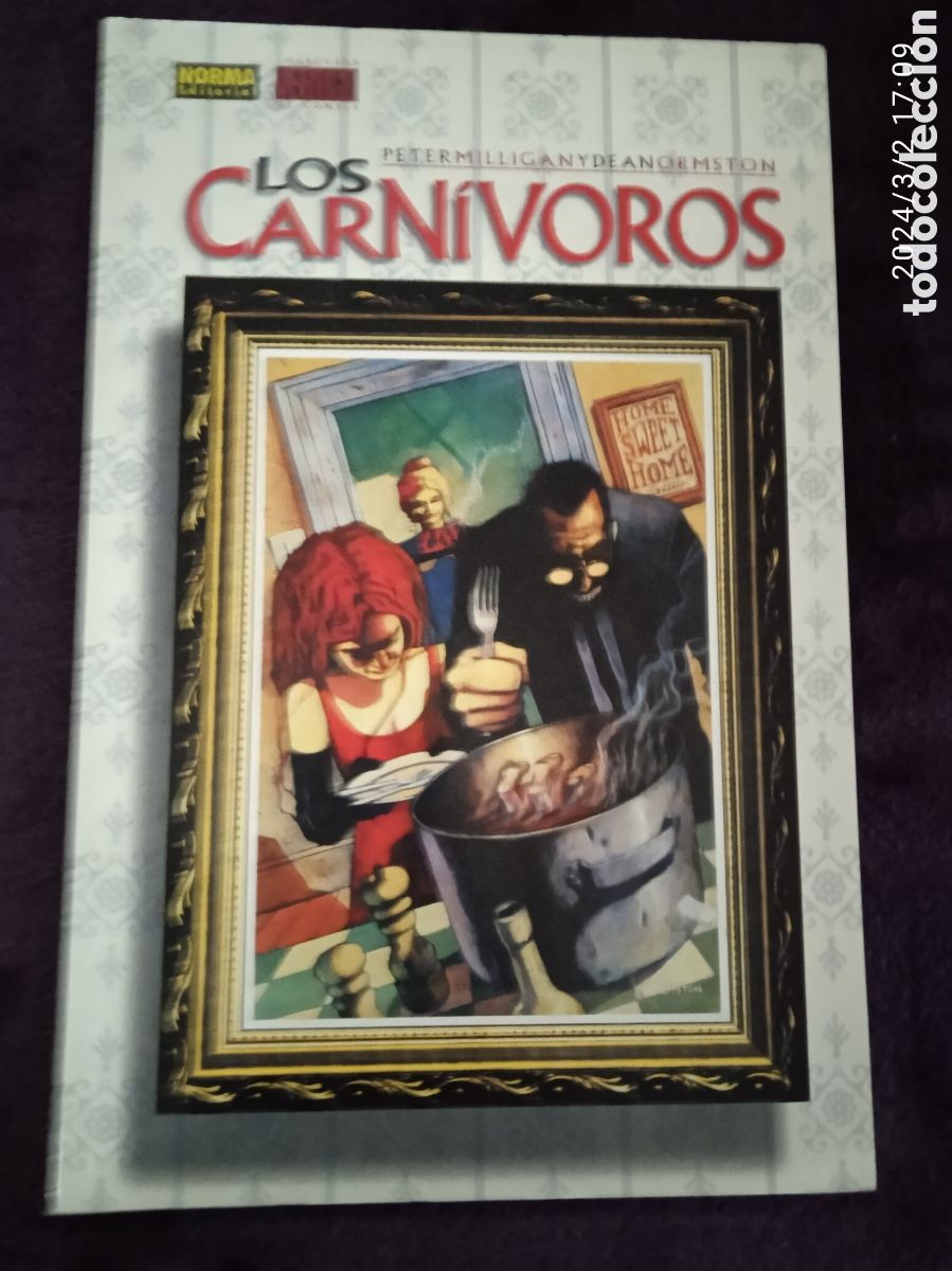 C&oacute;mics: LOS CARNIVOROS / AUTORES : PETER MILLIGAN & DEAN ORMSTON - Foto 1