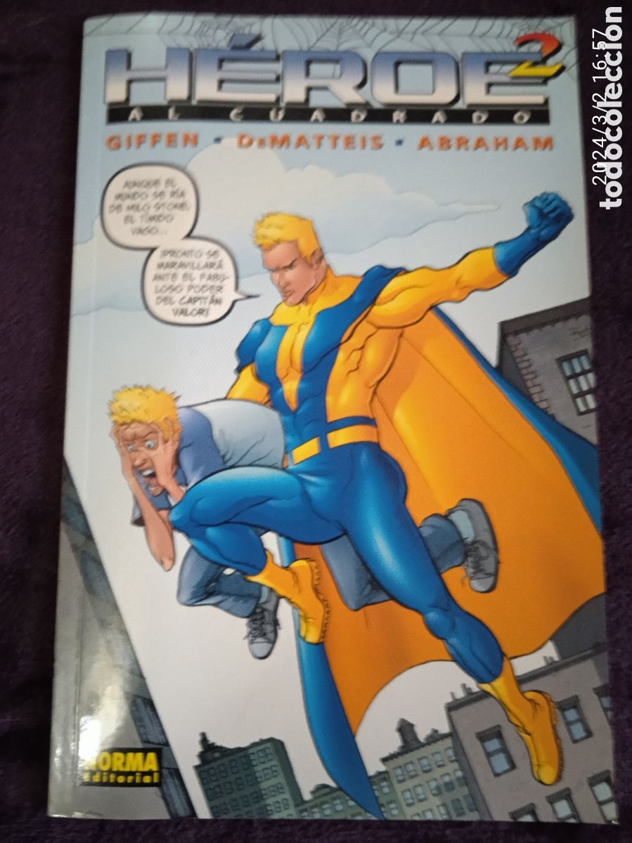 C&oacute;mics: HEROE AL CUADRADO -HEROE2 / GIFFEN DEMATTIES -ED. NORMA - Foto 1