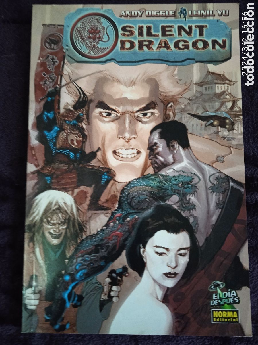 C&oacute;mics: SILENT DRAGON /ANDY DIGGLE, LEINIL YU - edita : NORMA - Foto 1