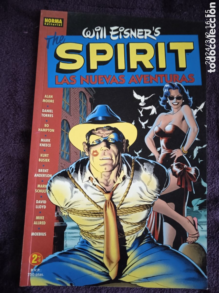 C&oacute;mics: THE SPIRIT N&ordm; 2 DE 4 LAS NUEVAS AVENTURAS. WILL EISNER. -ED. . NORMA - Foto 1