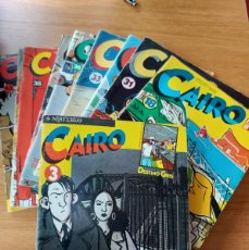 Fumetti: LOTE 10 EJEMPLARES CAIRO (DE 75). GRAPA. NORMA. 1982/86.