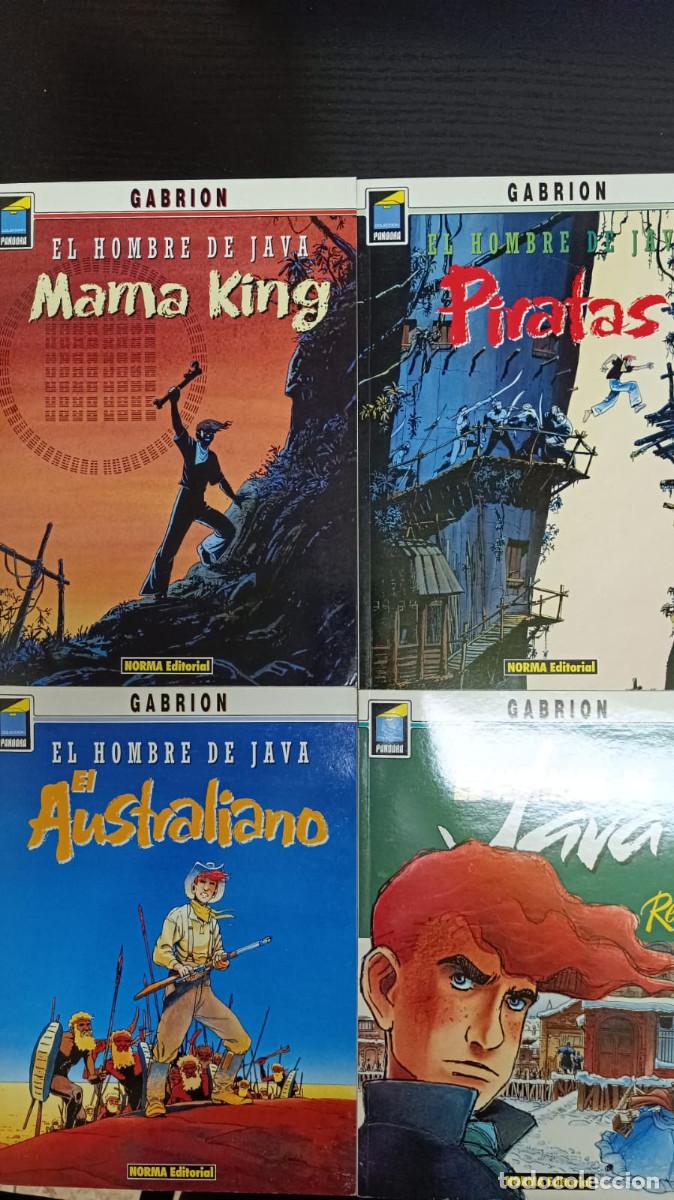 C&oacute;mics: EL HOMBRE DE JAVA 1 AL 4 -OBRA COMPLETA, DE GABRION - Foto 1