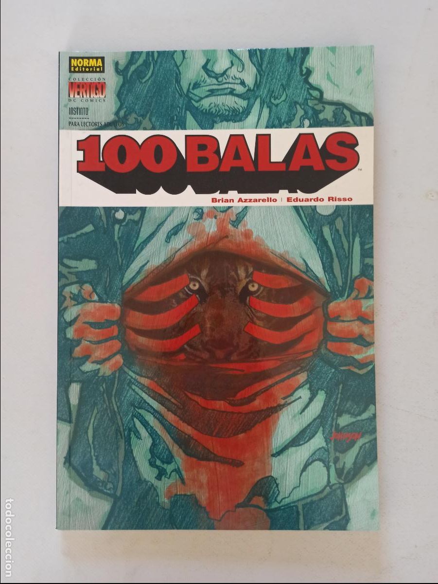 C&oacute;mics: 100 BALAS - INSTINTO - BRIAN AZZARELLO, EDUARDO RISSO - NORMA - VERTIGO (BO) - Foto 1