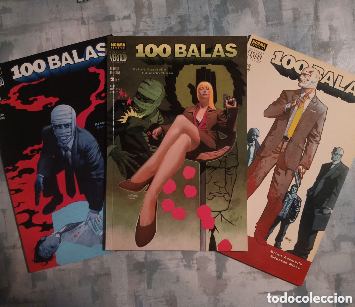 C&oacute;mics: 100 Balas (31 a 36) - Falso detective - Risso y Azzarello - Foto 1