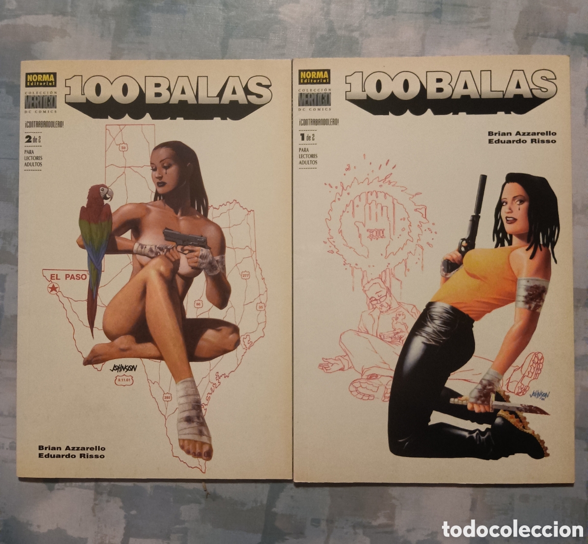 C&oacute;mics: 100 Balas (27 a 30)- Contrabandolero! - Risso y Azzarello - Foto 1