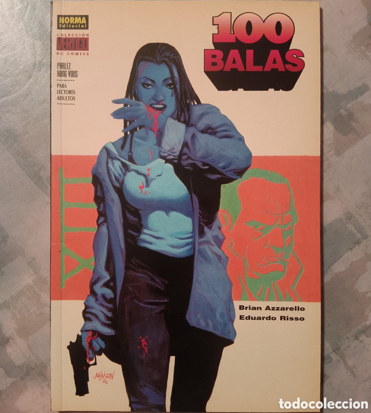C&oacute;mics: 100 Balas (12 a 14) - Parlez Kung Vous - Risso y Azzarello - Foto 1
