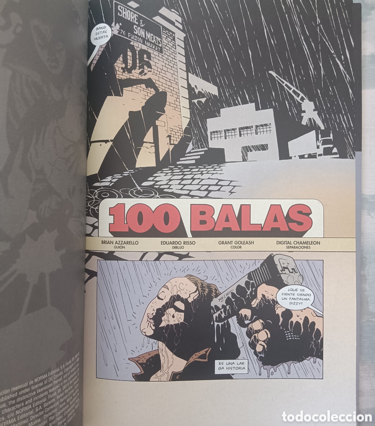 C&oacute;mics: 100 Balas (01 a 05) - Primer disparo - Risso y Azzarello - Foto 2