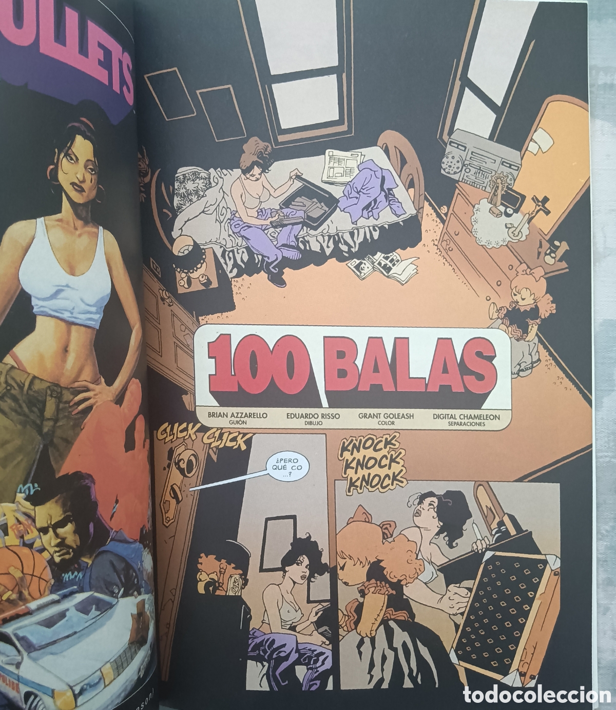 C&oacute;mics: 100 Balas (01 a 05) - Primer disparo - Risso y Azzarello - Foto 4