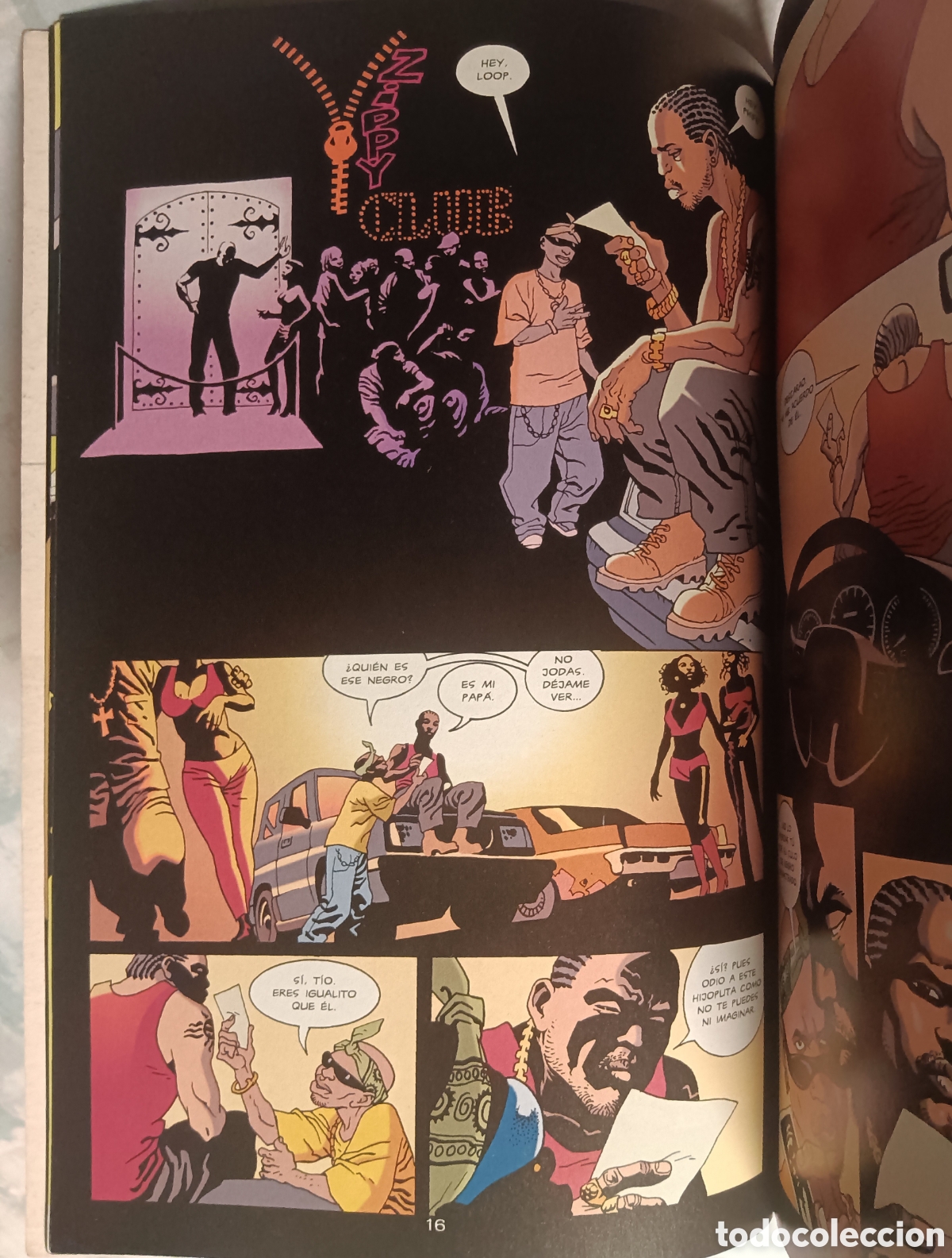C&oacute;mics: 100 Balas (15 a 20) - Colgando de un hilo - Risso y Azzarello - Foto 2