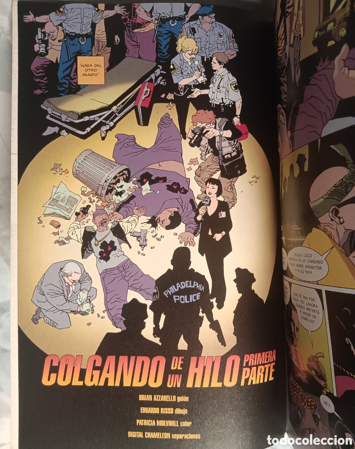 C&oacute;mics: 100 Balas (15 a 20) - Colgando de un hilo - Risso y Azzarello - Foto 3