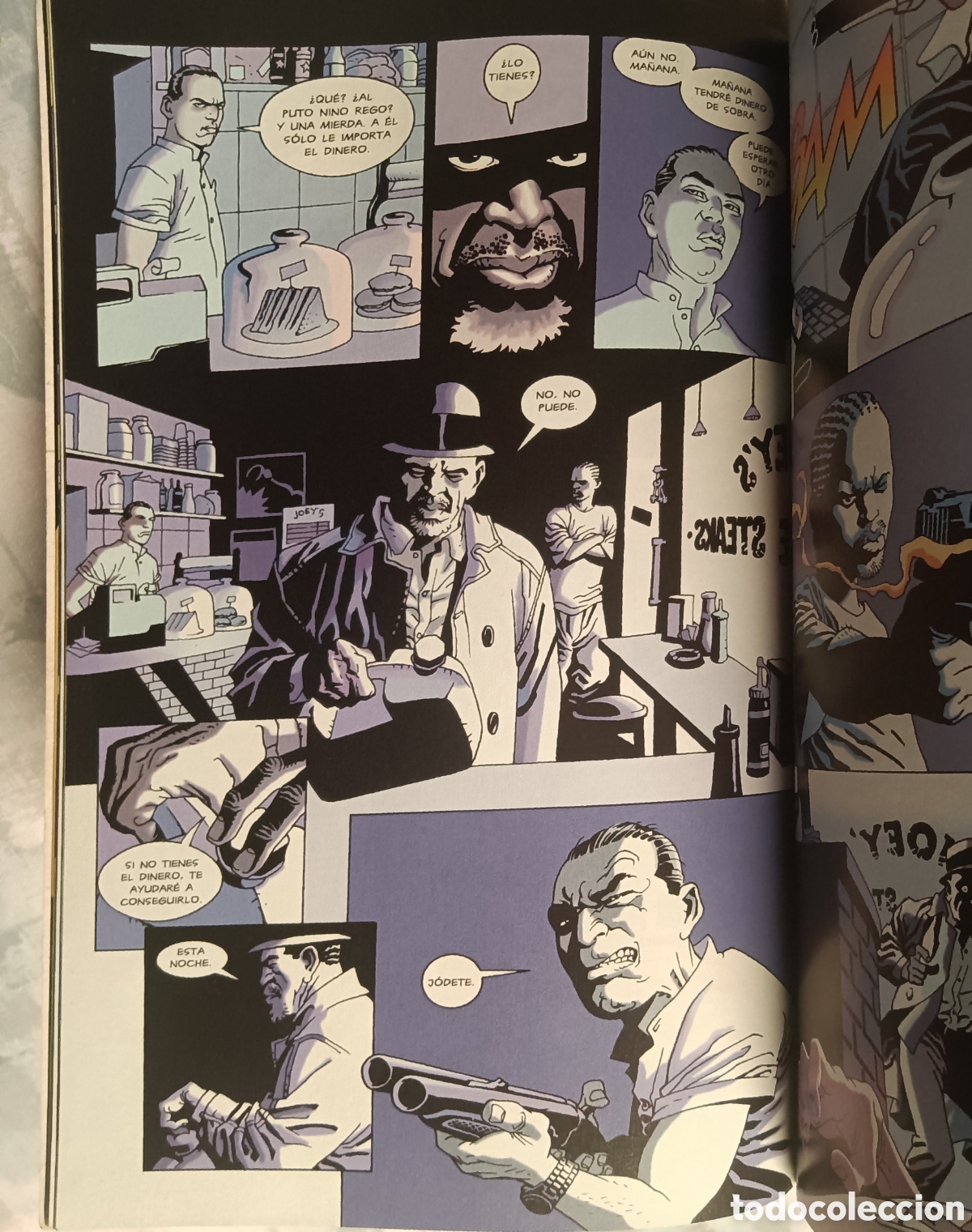 C&oacute;mics: 100 Balas (15 a 20) - Colgando de un hilo - Risso y Azzarello - Foto 7