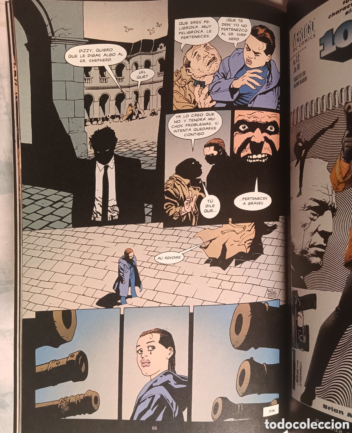 C&oacute;mics: 100 Balas (12 a 14) - Parlez Kung Vous - Risso y Azzarello - Foto 4