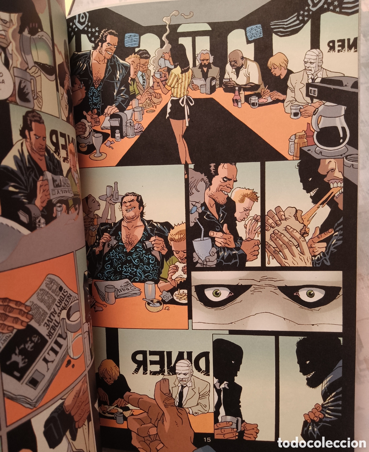 C&oacute;mics: 100 Balas (31 a 36) - Falso detective - Risso y Azzarello - Foto 4